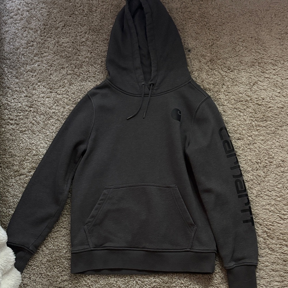 Carhartt Men's Dark Gray Hoodie Sweater